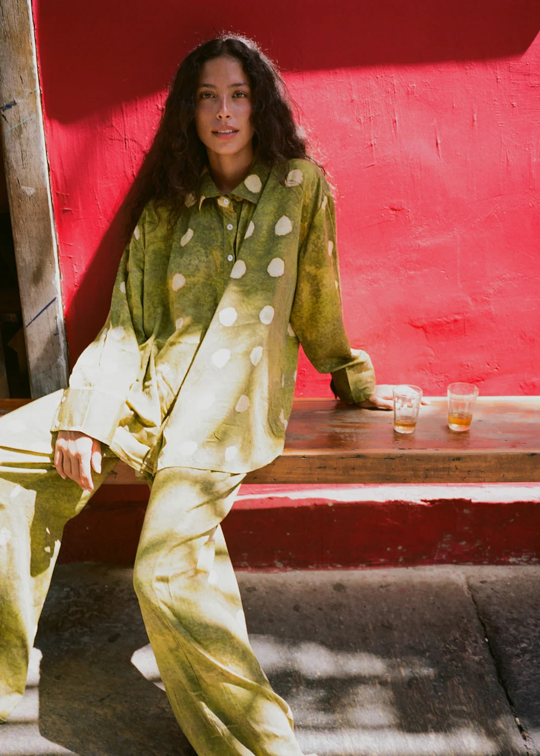 LA OLIVA SPOT DORATO SHIRT
