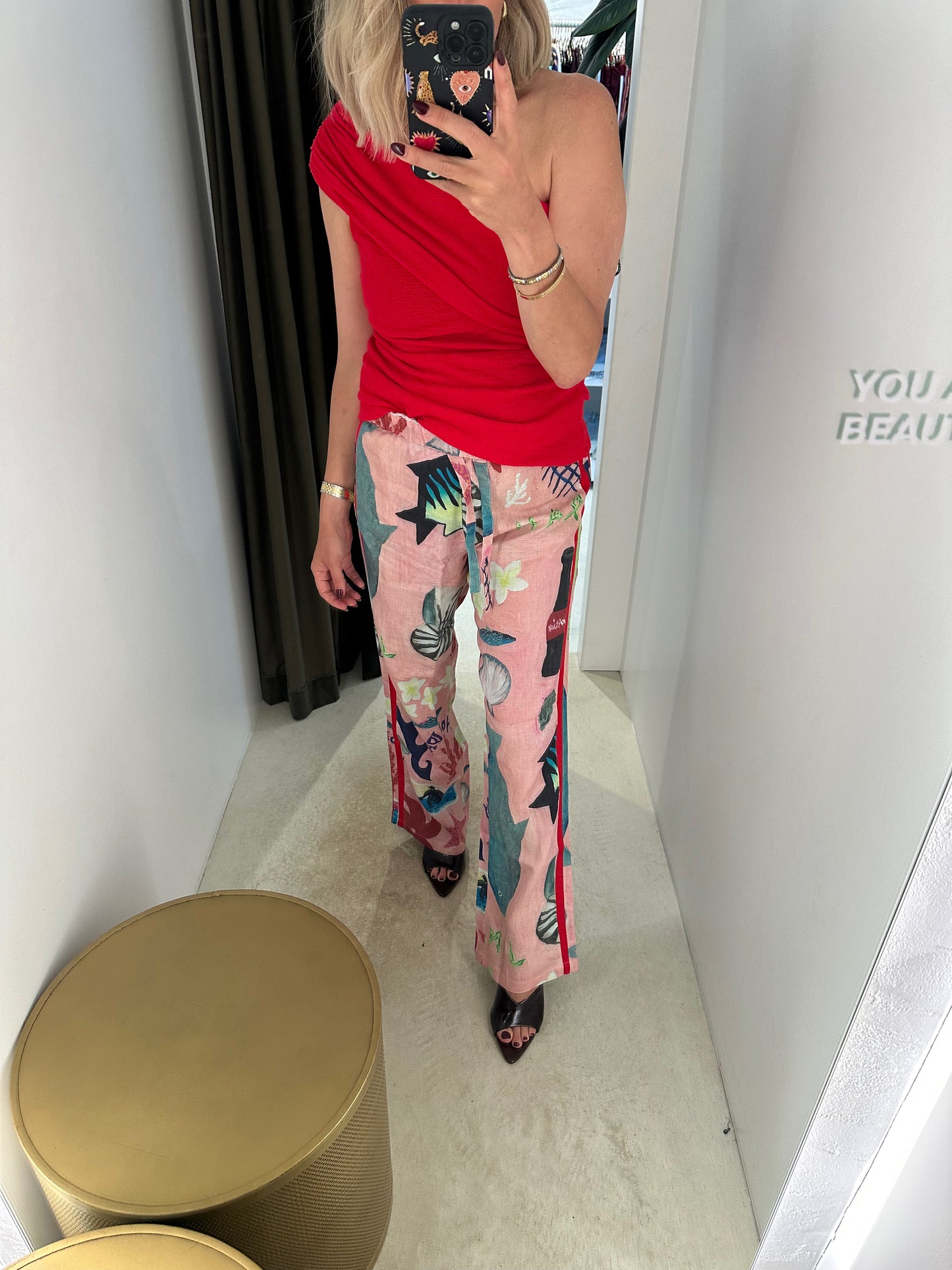 VACATION PANTS - JIMBARAN PINK