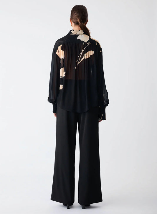 COMPOSITION SHIRT - BLK