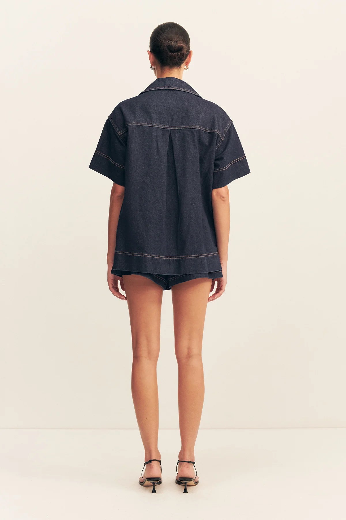 PULLOVER TOP - DEEP INDIGO