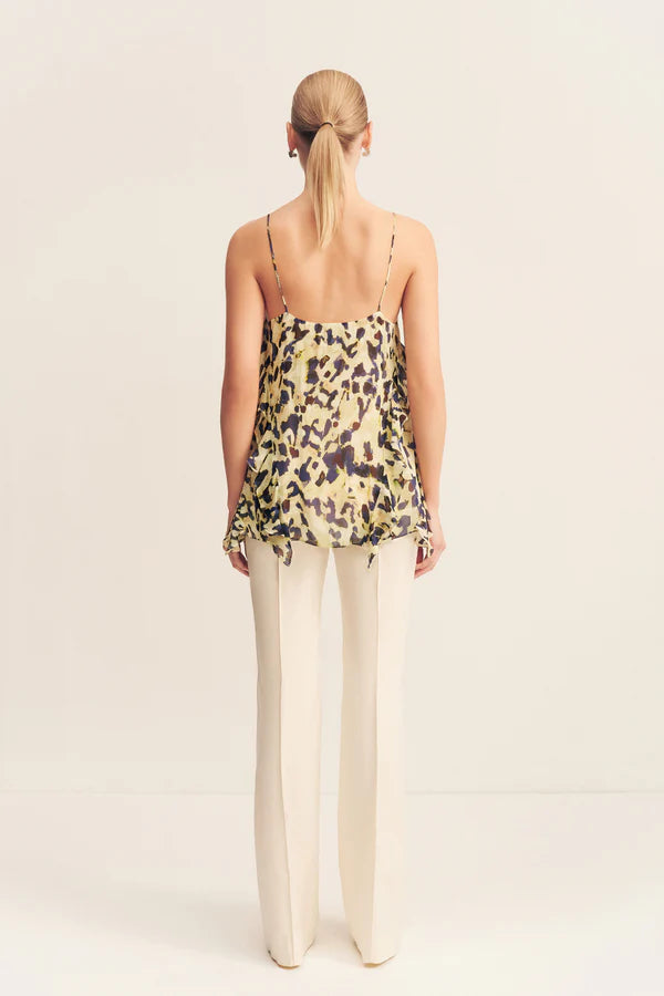 KINETIC RUFFLE CAMI - UTOPIAN PRINT