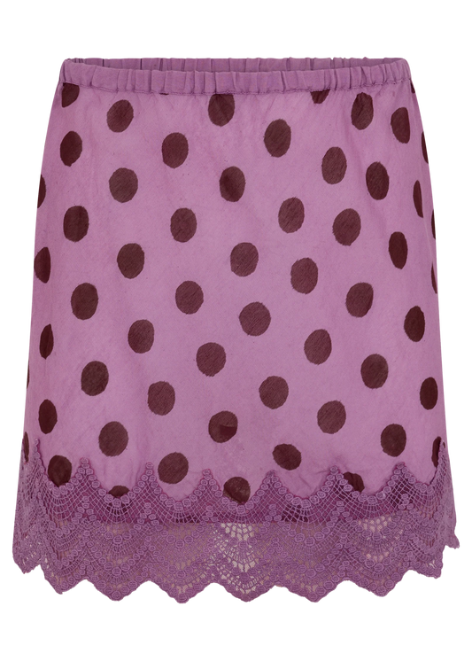 POSTO SPOT VERA MINI SKIRT-PURPLE