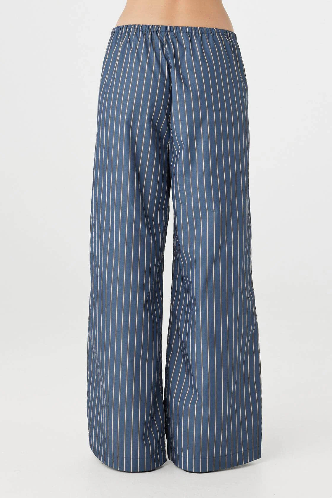 RAE PANT-MUTED BLUE STRIPE - 1V02376