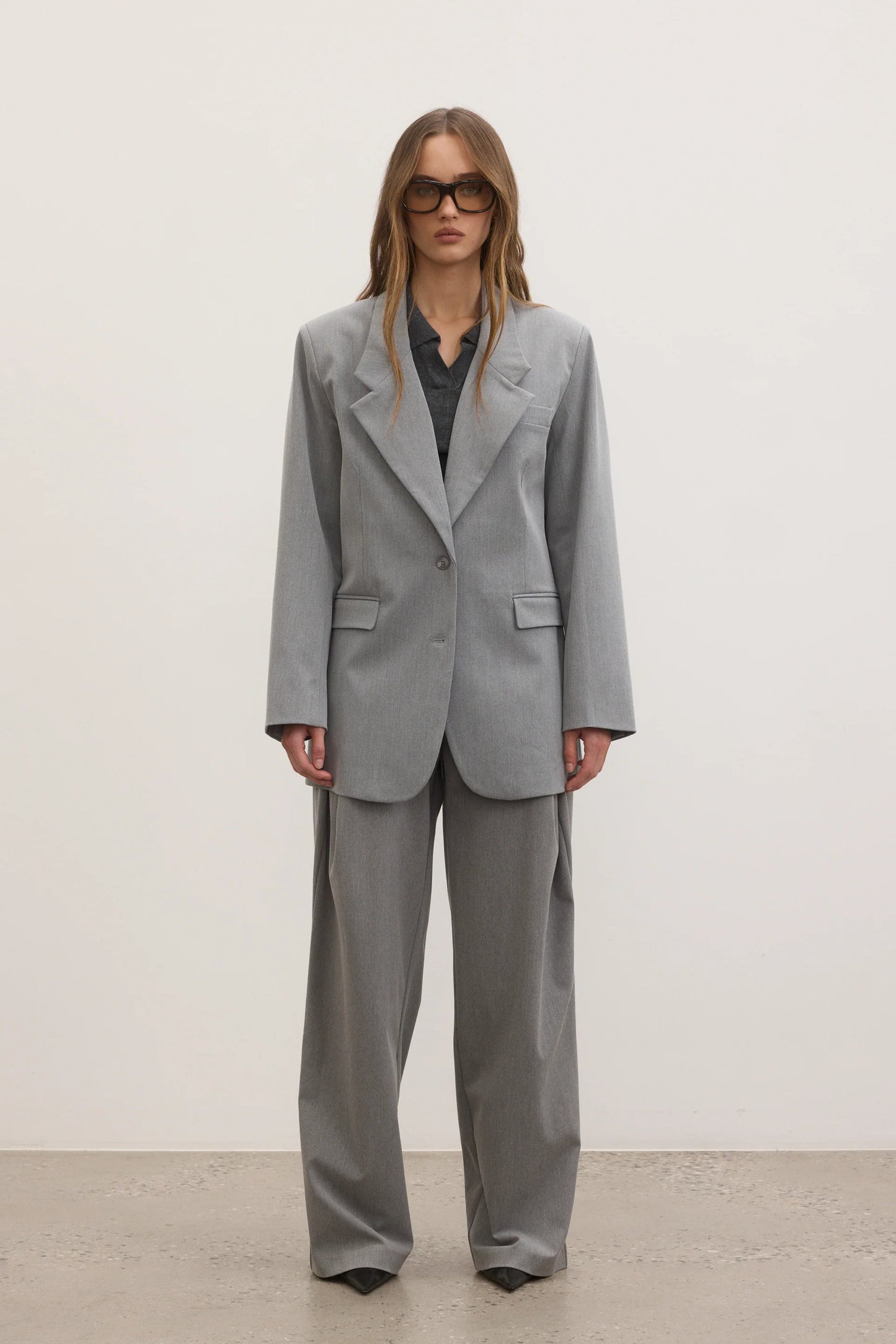 EVIE BLAZER - MOUSE