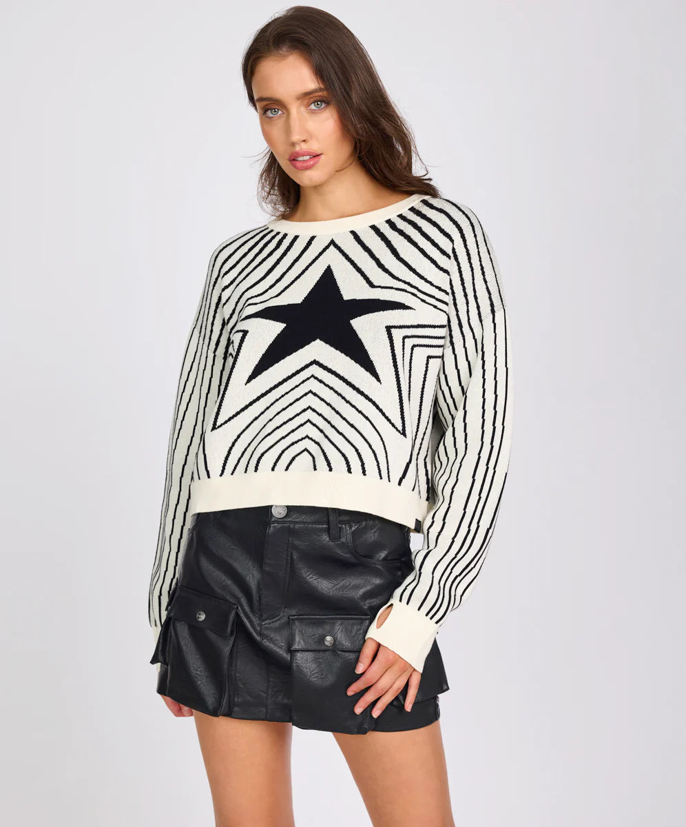 STAR GAZING KNITTED SWEATER