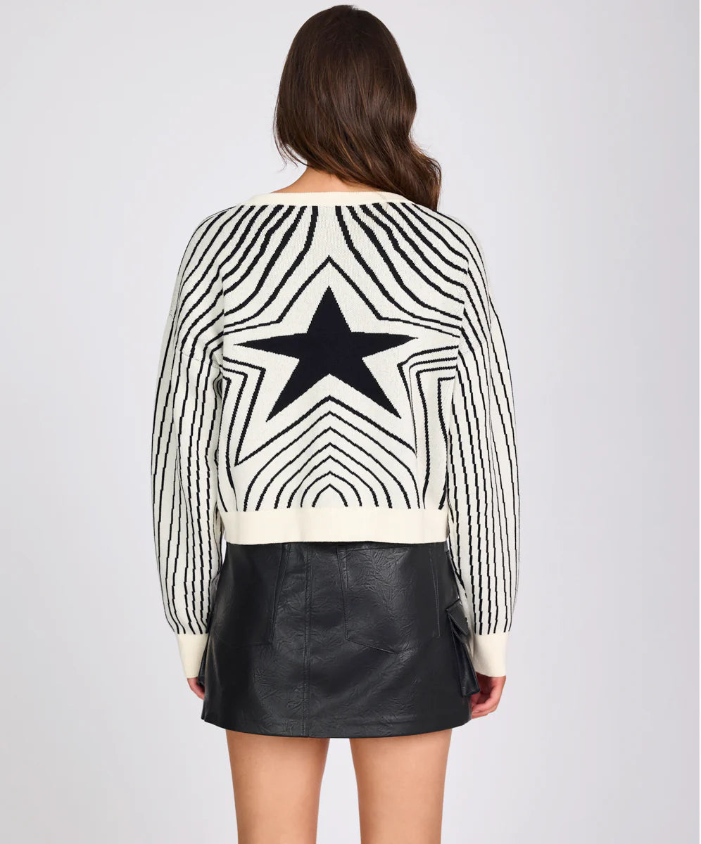 STAR GAZING KNITTED SWEATER