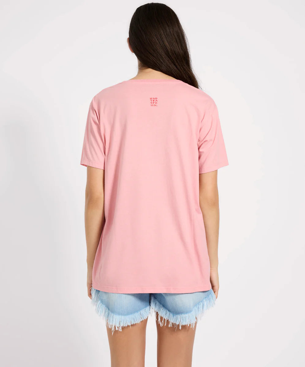 27240 CARIBBEAN BF TEE-PINK
