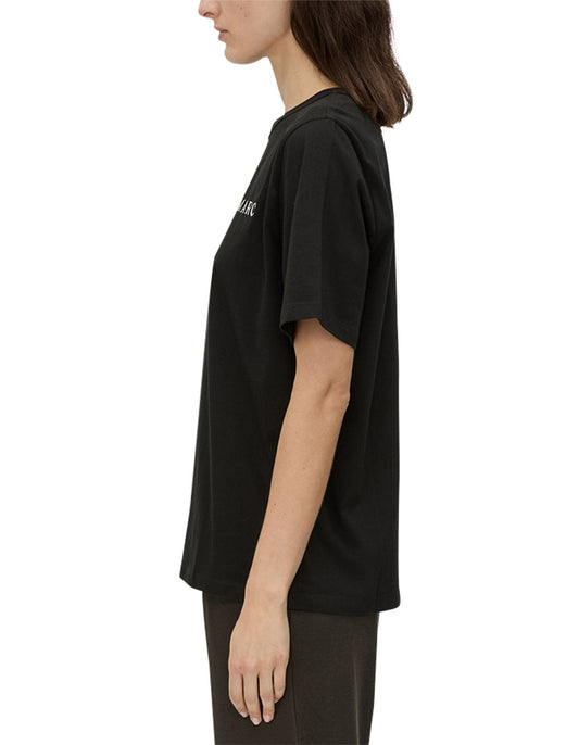 CAPELLA OVERSIZED LOGO TEE - BLACK