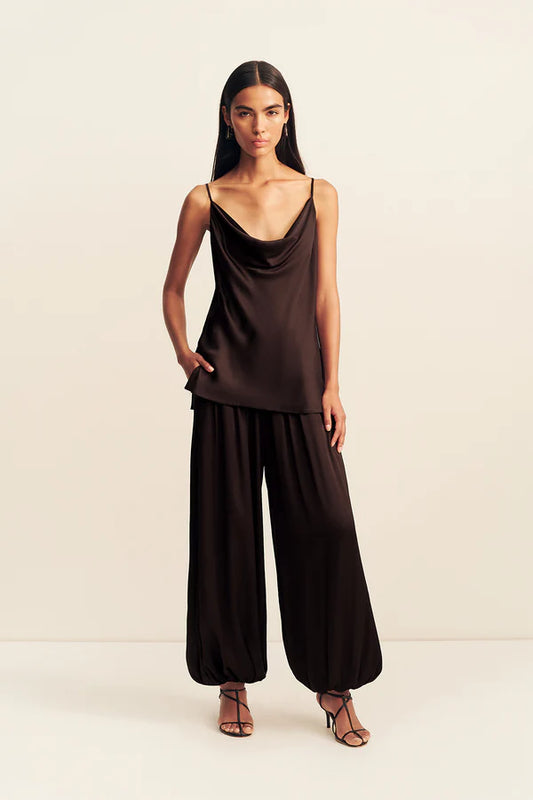 COWL NECK CAMI ESPRESSO (1262077)