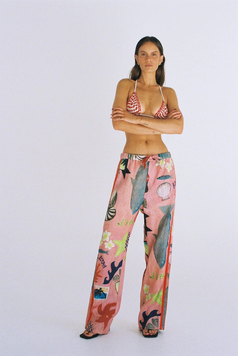 VACATION PANTS - JIMBARAN PINK