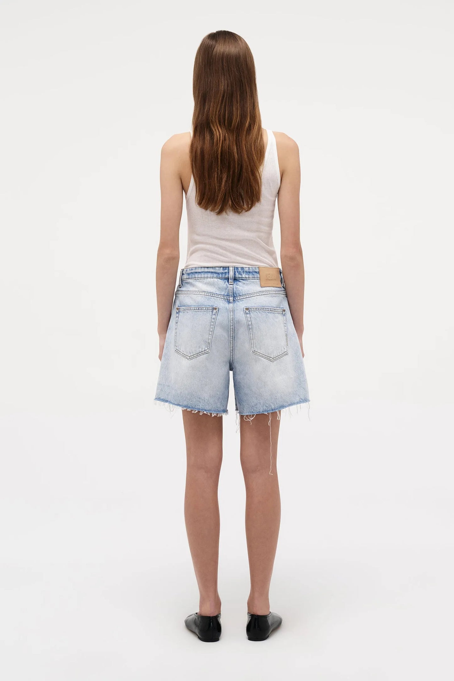 EVA SHORT MODE - LIGHT VINTAGE INDIGO