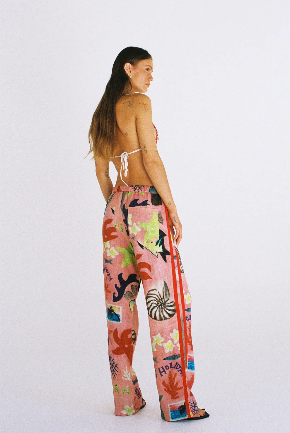 VACATION PANTS - JIMBARAN PINK