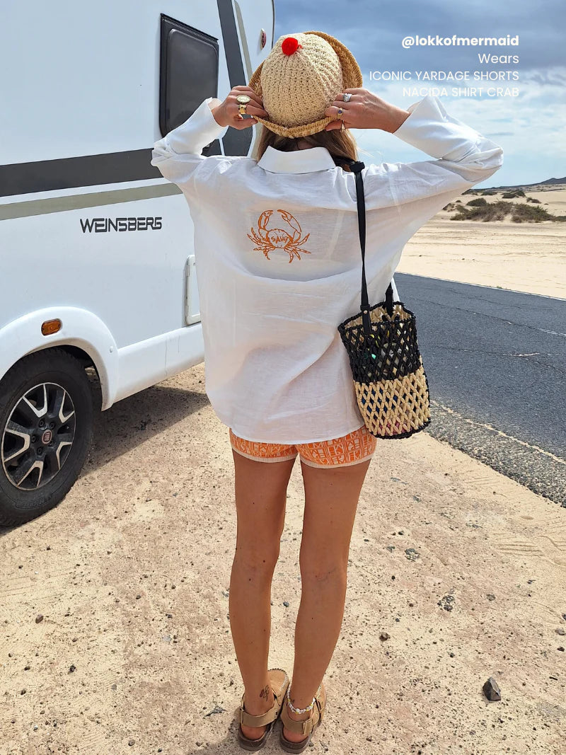 NACIDA CRAB SHIRT - WHITE