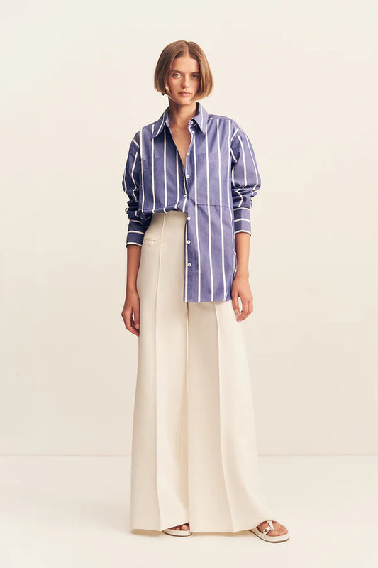 CAMBRIDGE SHIRT - CHAMBRAY BLANC