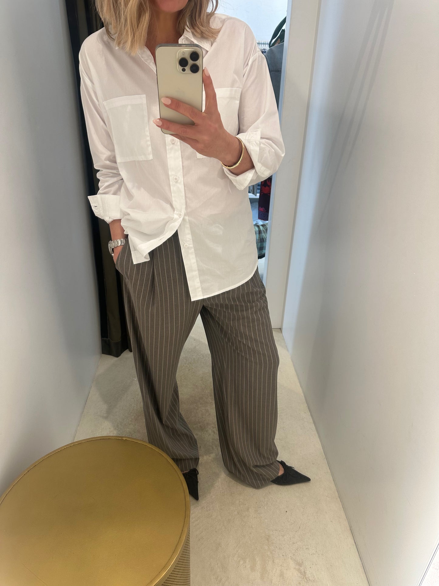 CLASSIC BOYFRIEND SHIRT - WHITE