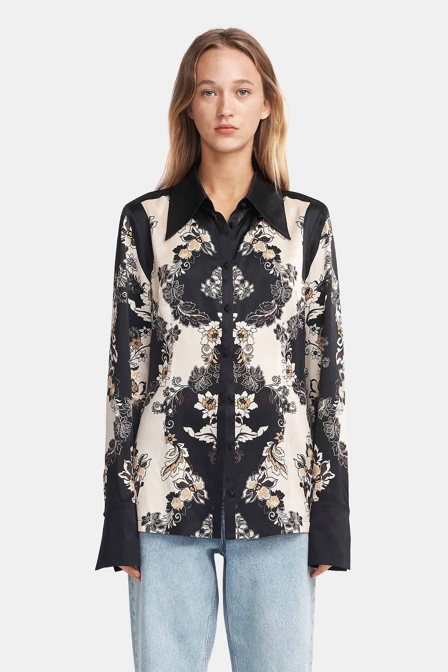 AMAYA BLOUSE - NIGHTGARDEN