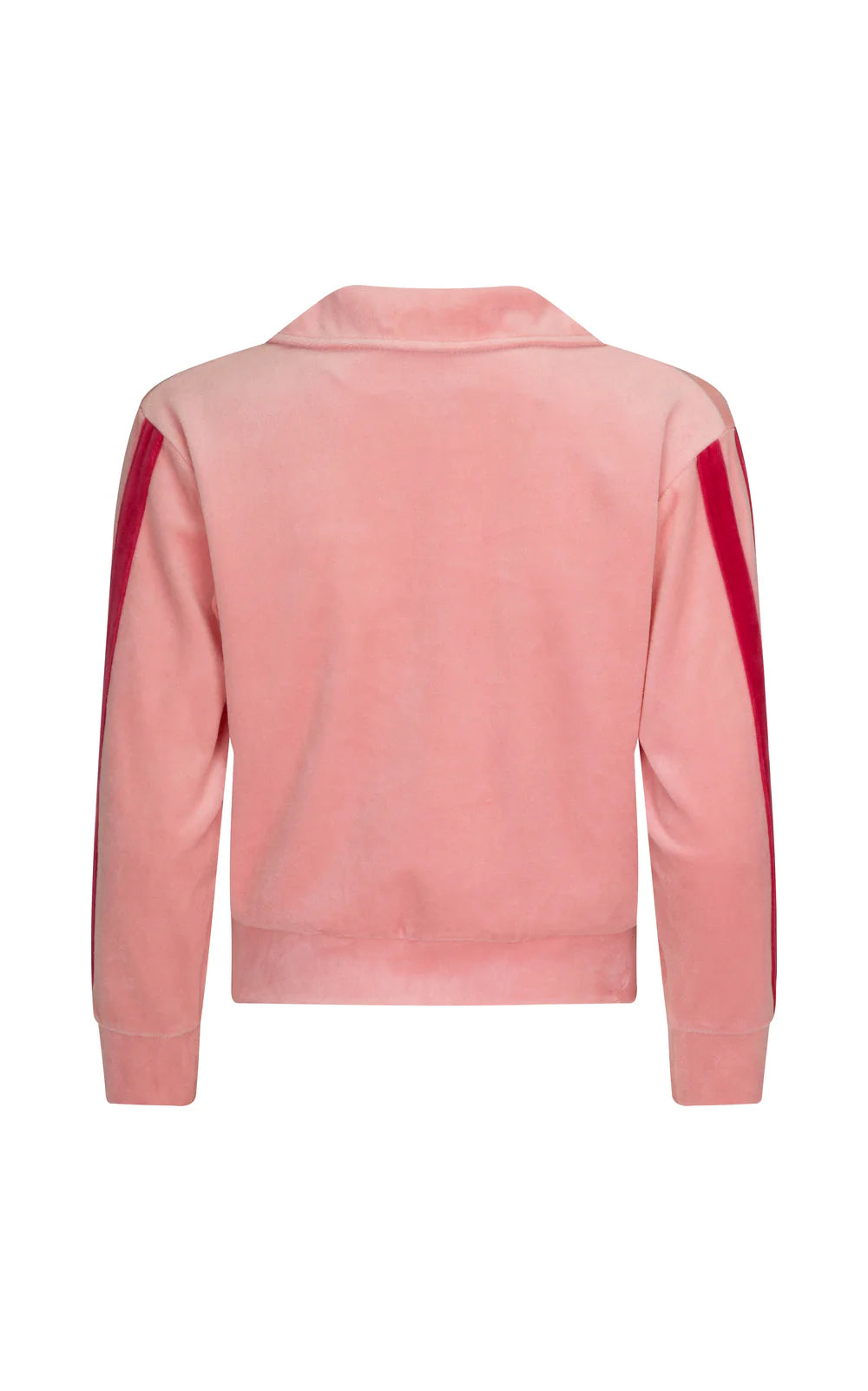 MARA VELOUR SWEATER - BLUSH