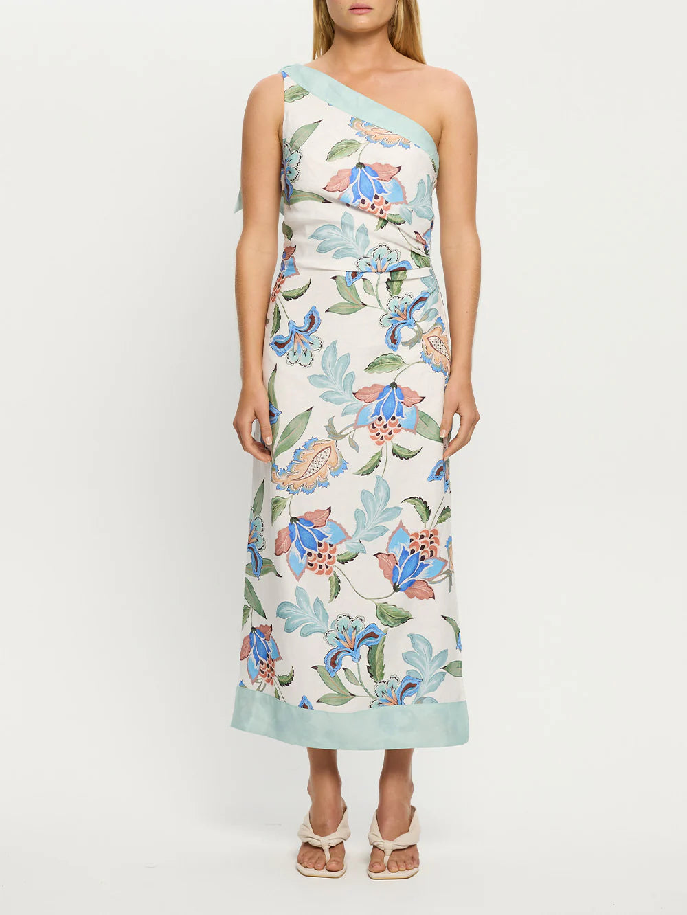 AZURE MIDI DRESS - AZURE