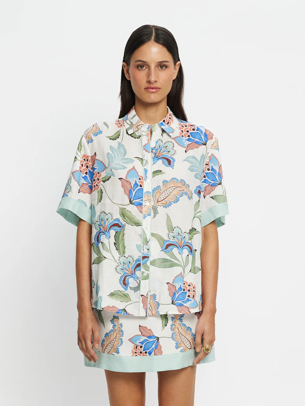 AZURE SHIRT - AZURE PRINT