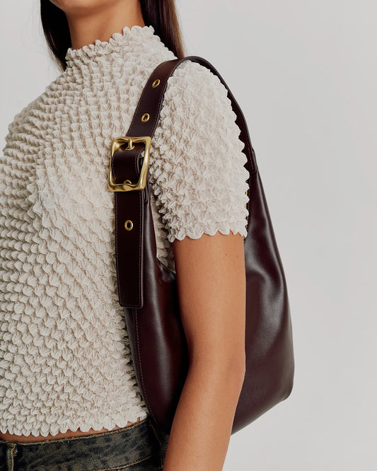 EVERYDAY CROISSANT BAG - CHOC