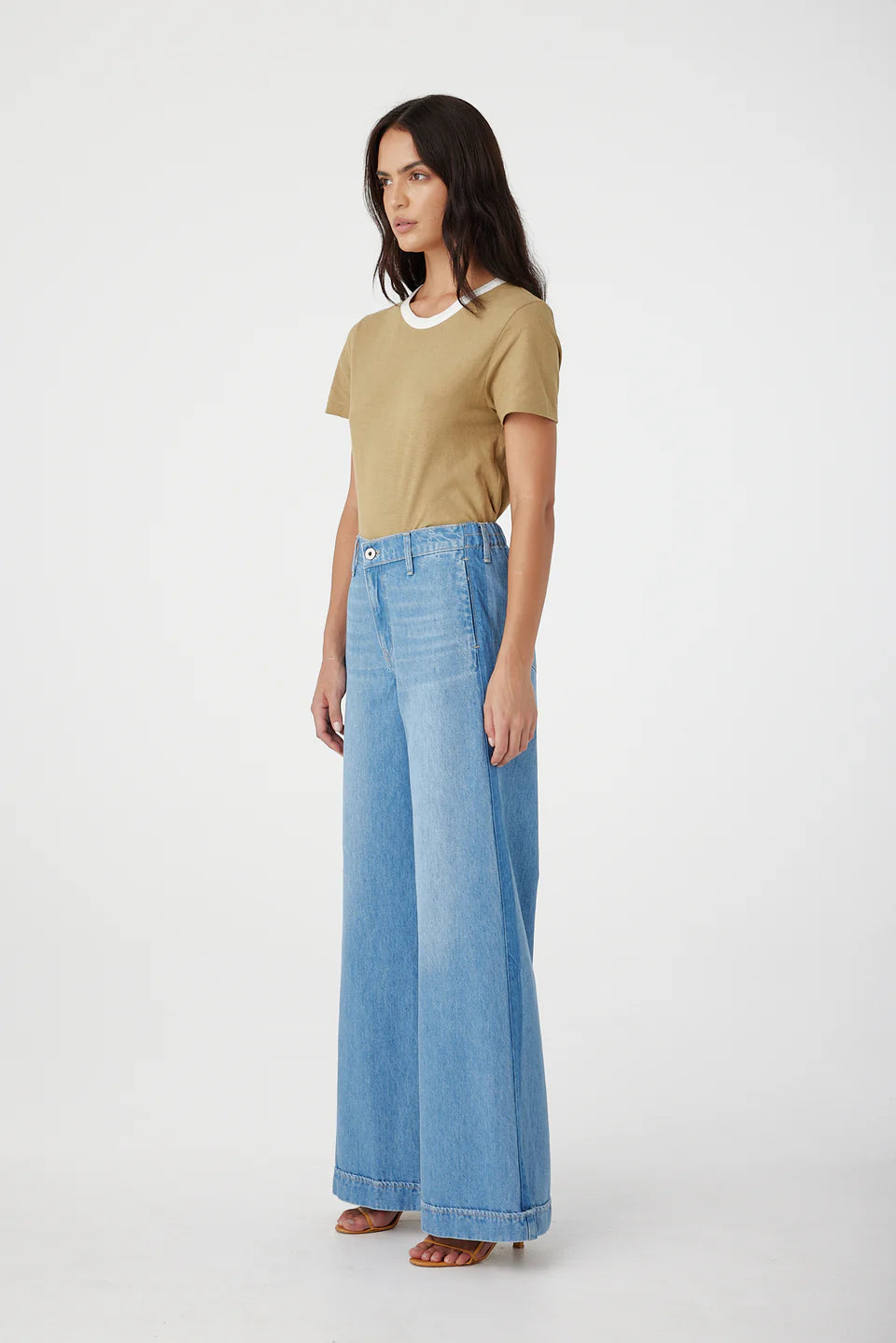 C51153-LOTUS MID WIDE PANT-BLUEJAY