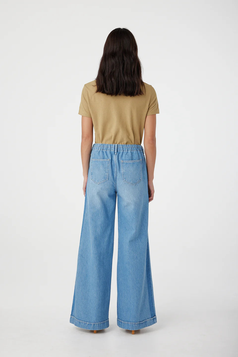 C51153-LOTUS MID WIDE PANT-BLUEJAY