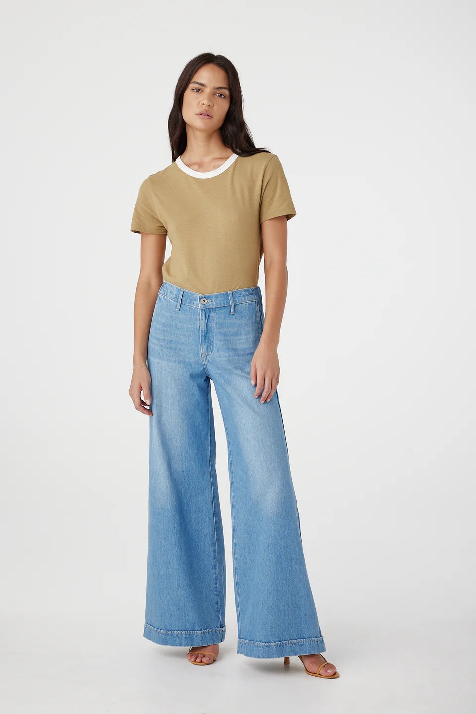 C51153-LOTUS MID WIDE PANT-BLUEJAY