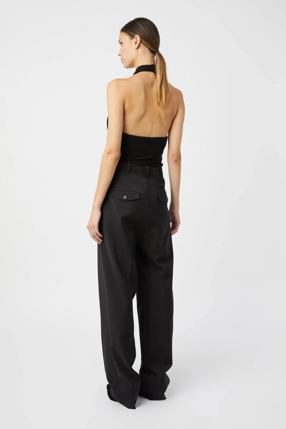 ALLEGRA TOP - BLACK