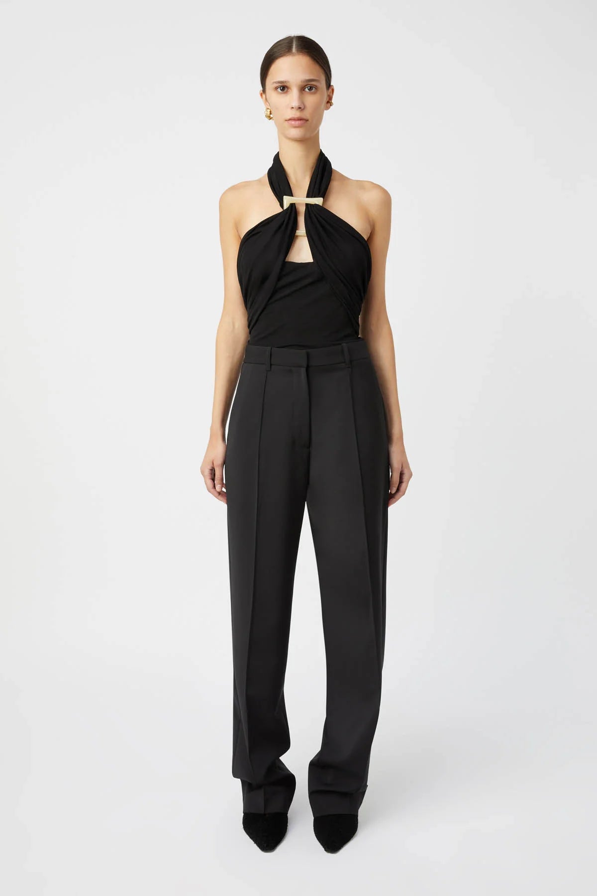 ALLEGRA TOP - BLACK