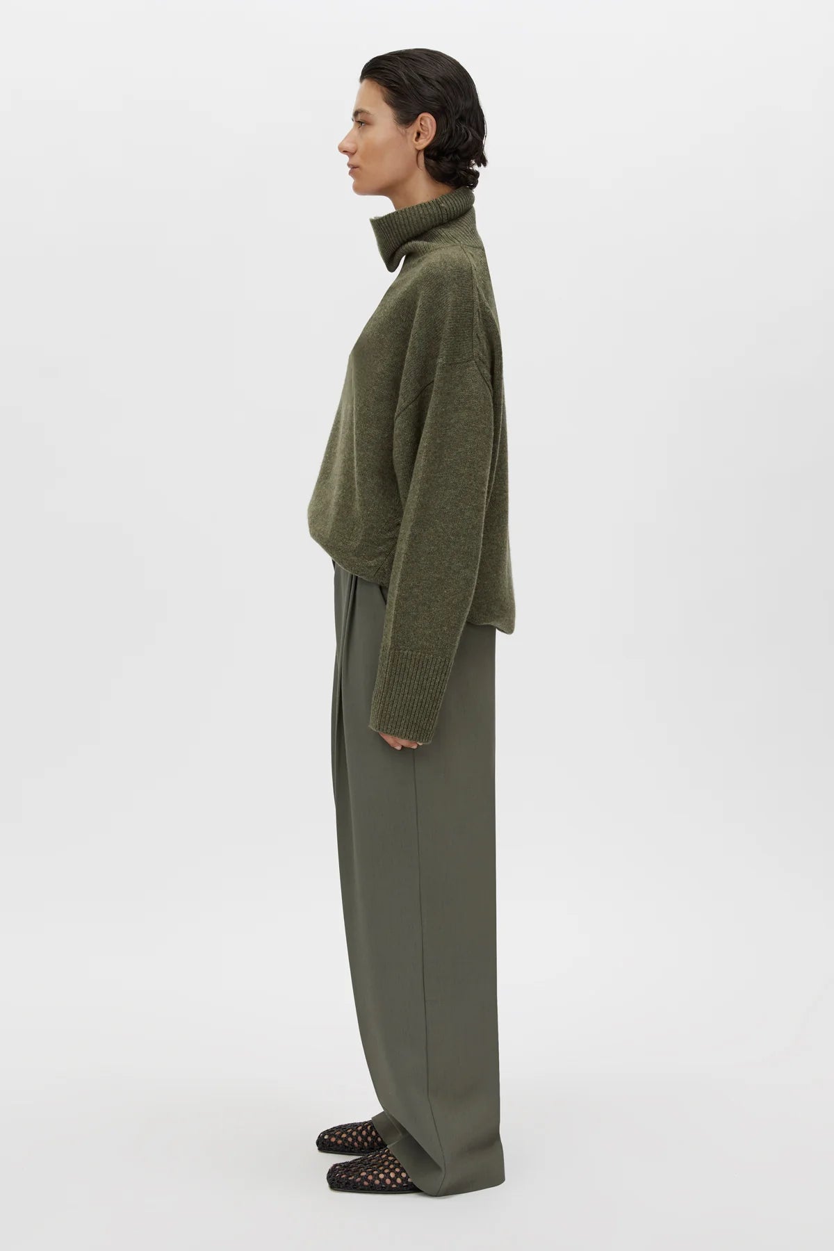 ANNICK PANT - SACRAMENTO GREEN