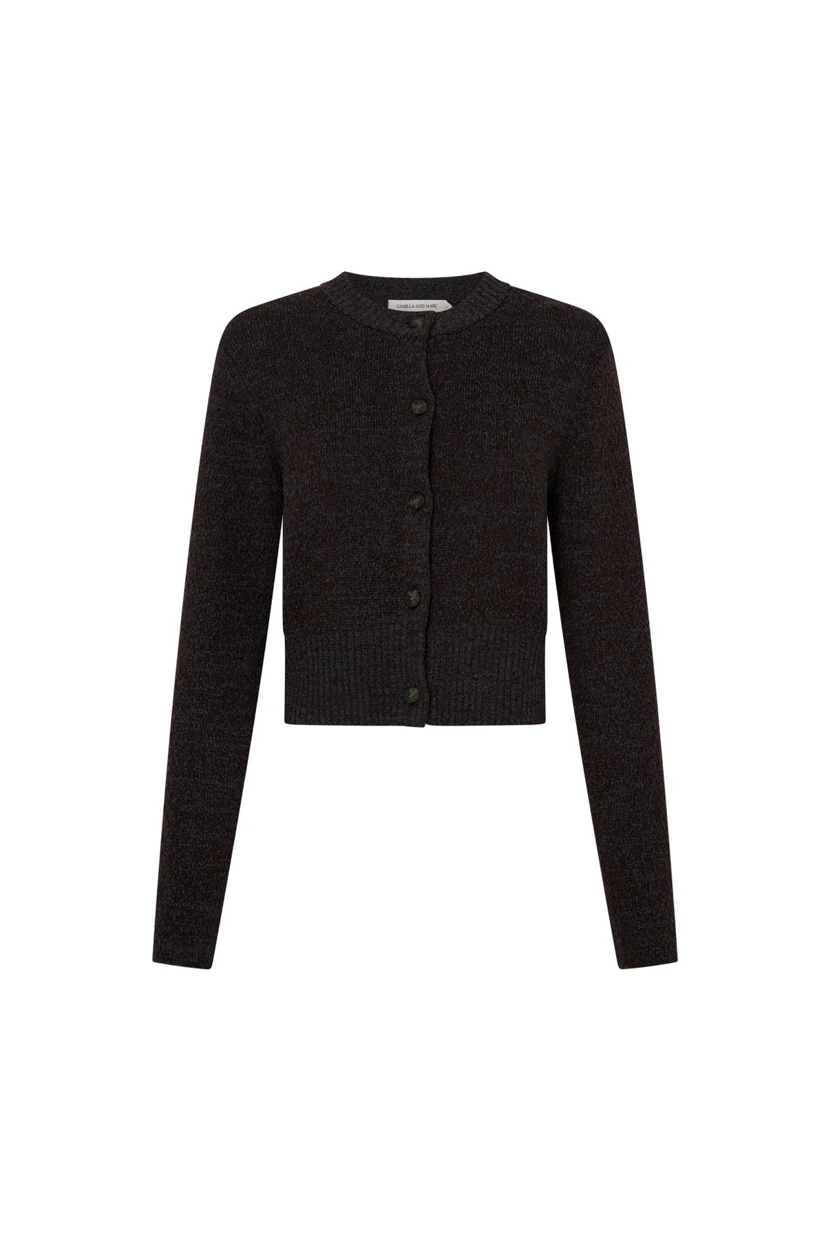 BOTTICINO KNIT CARDIGAN - CHOC