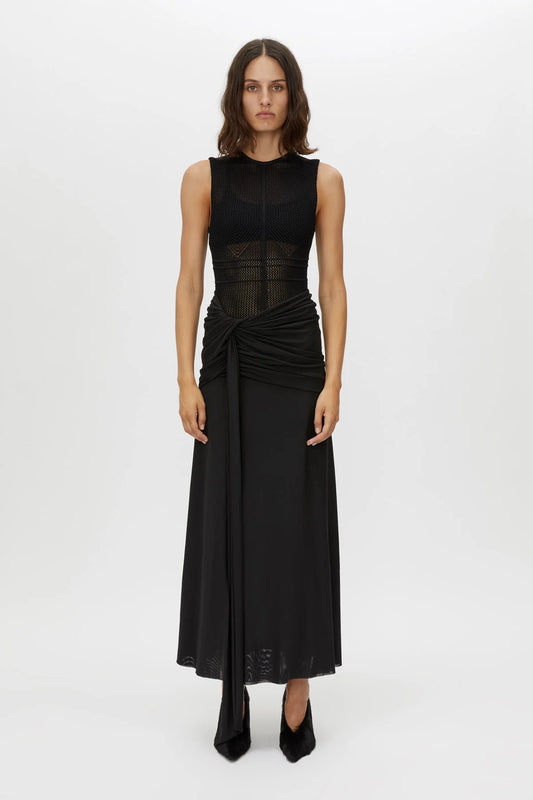 ERVINA SKIRT - BLACK