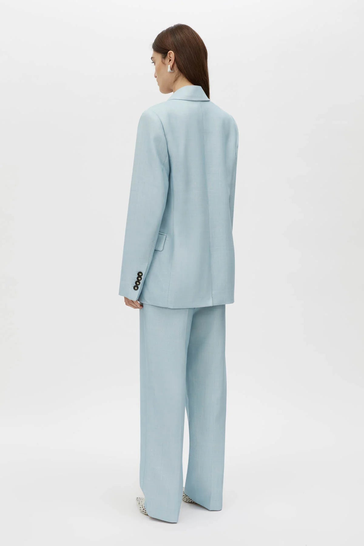 GEHRY BLAZER-CHALKY BLUE