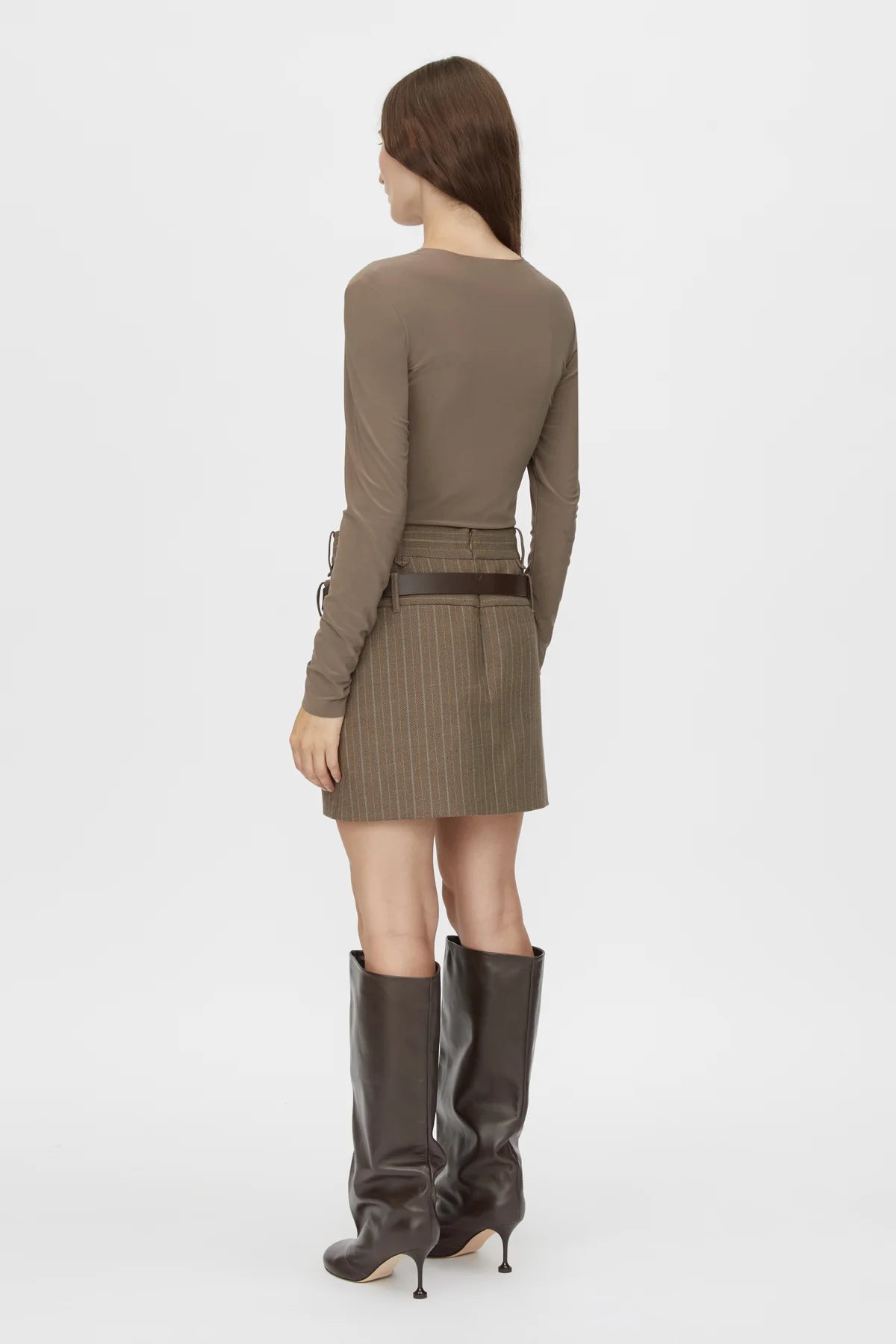 SAINT LONG SLEEVE TOP - FAWN