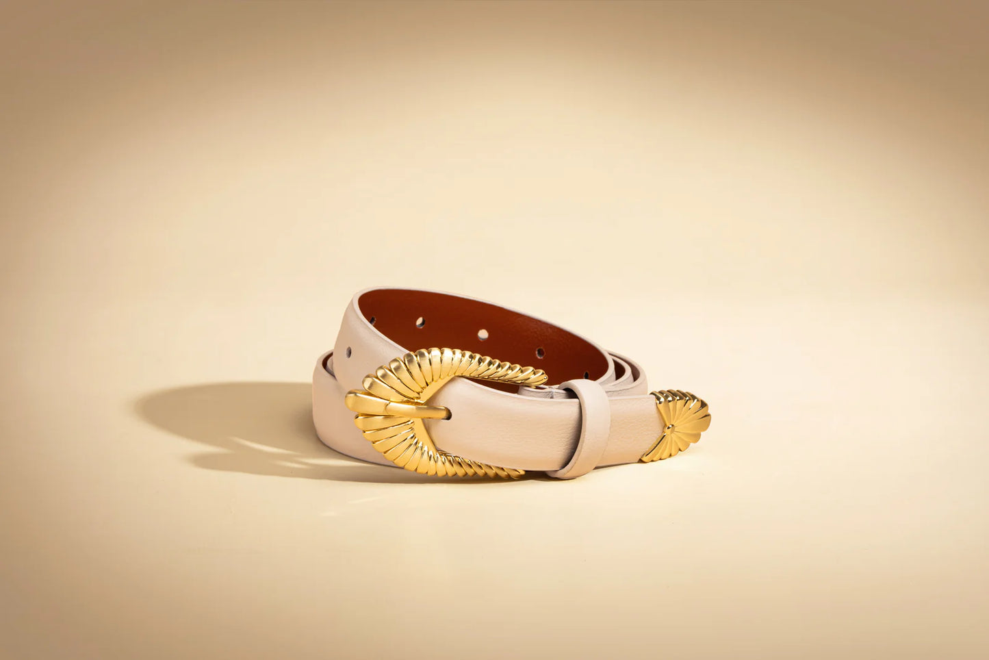 THE ZOLNA BELT - ECRU