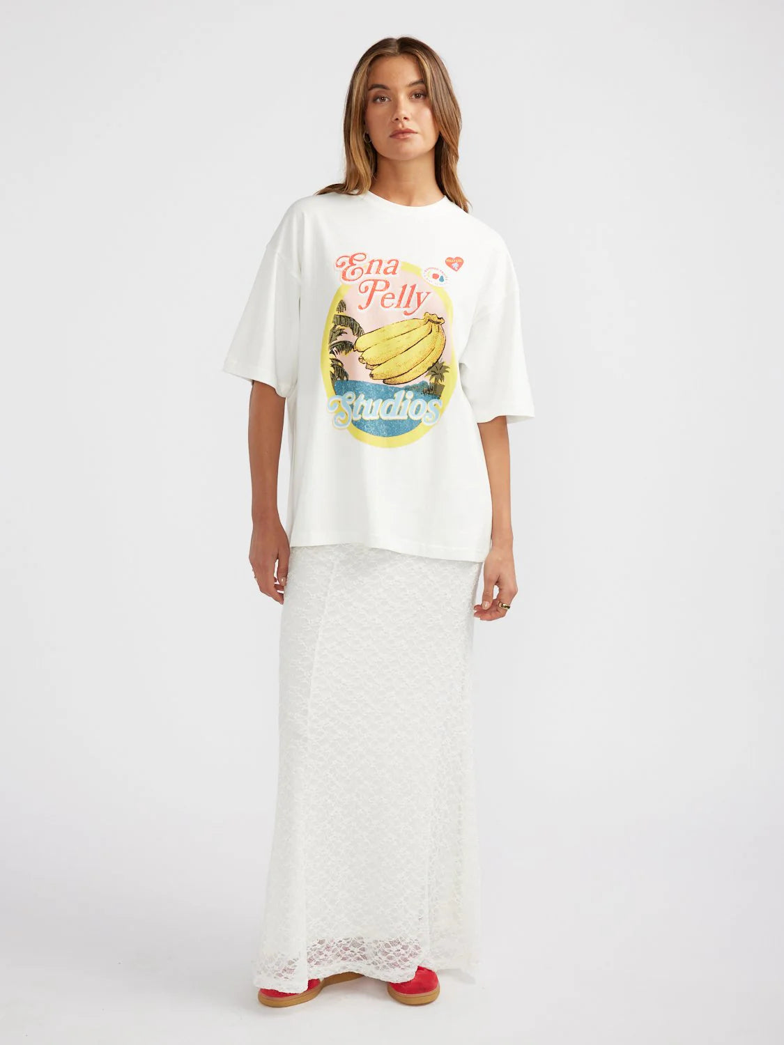 BANANA TEE - VINTAGE WHITE