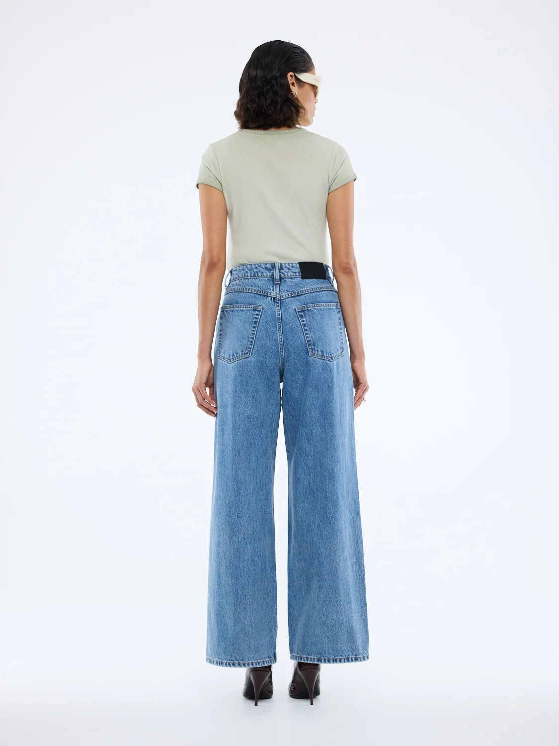 LIA SPLICED JEAN - INDIGO SPLICE