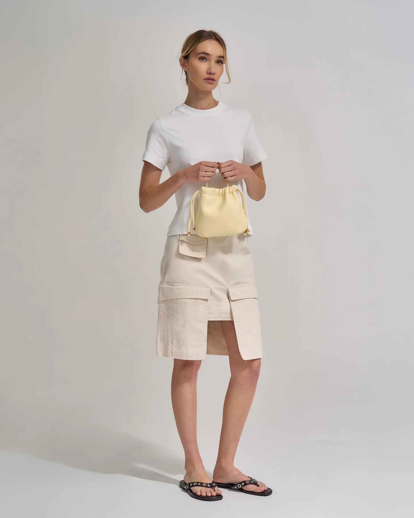 HALLE CROSSBODY BAG - BUTTER