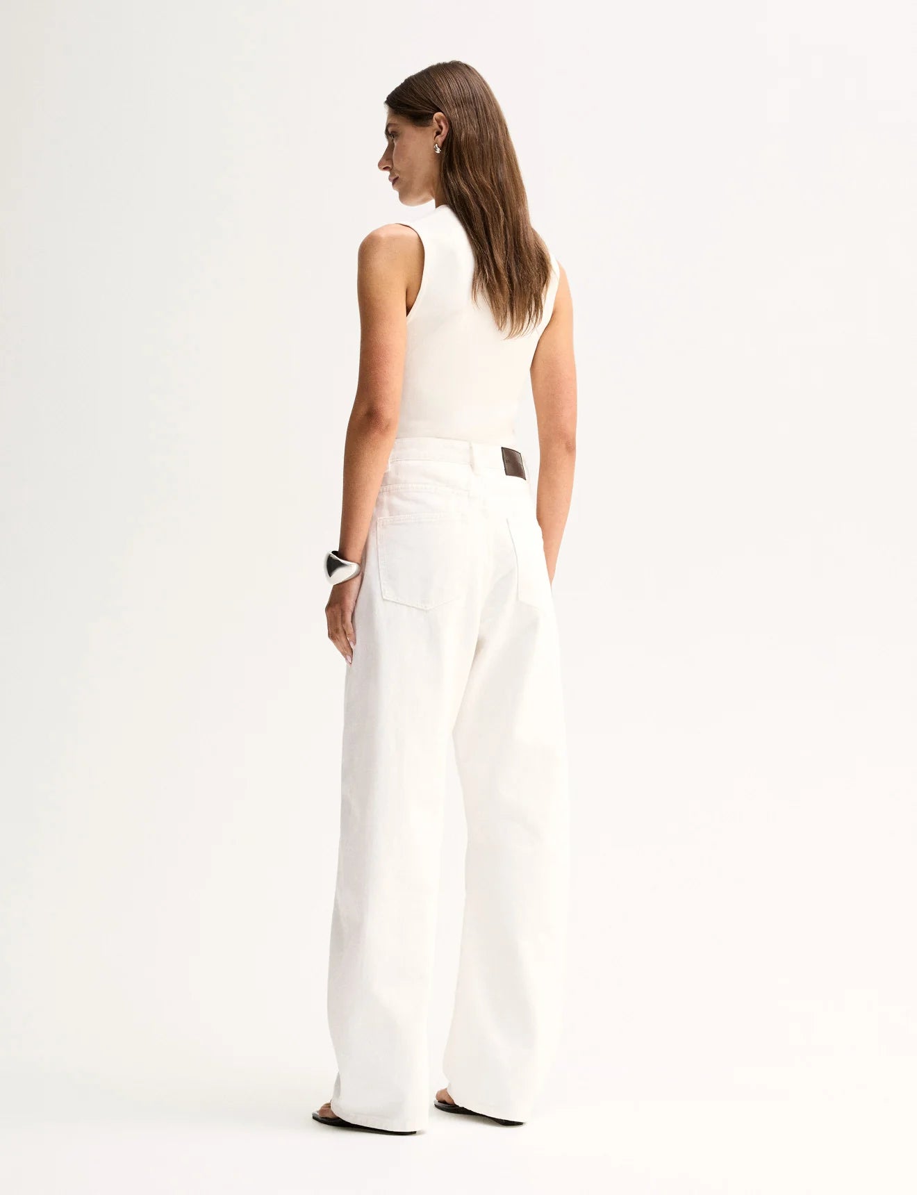 HAYES KNIT TOP-WHITE