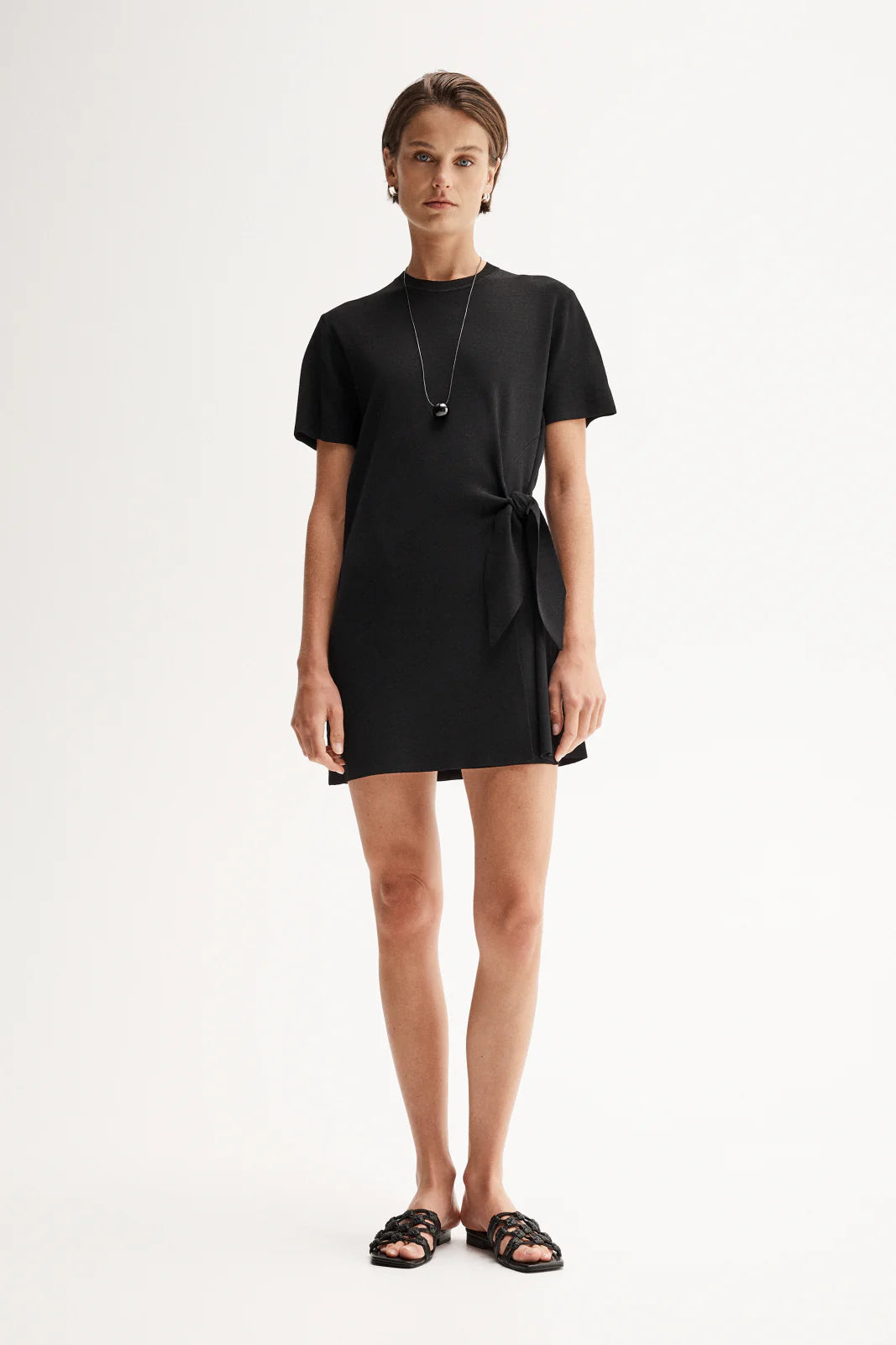 ROMEO MINI DRESS - BLACK