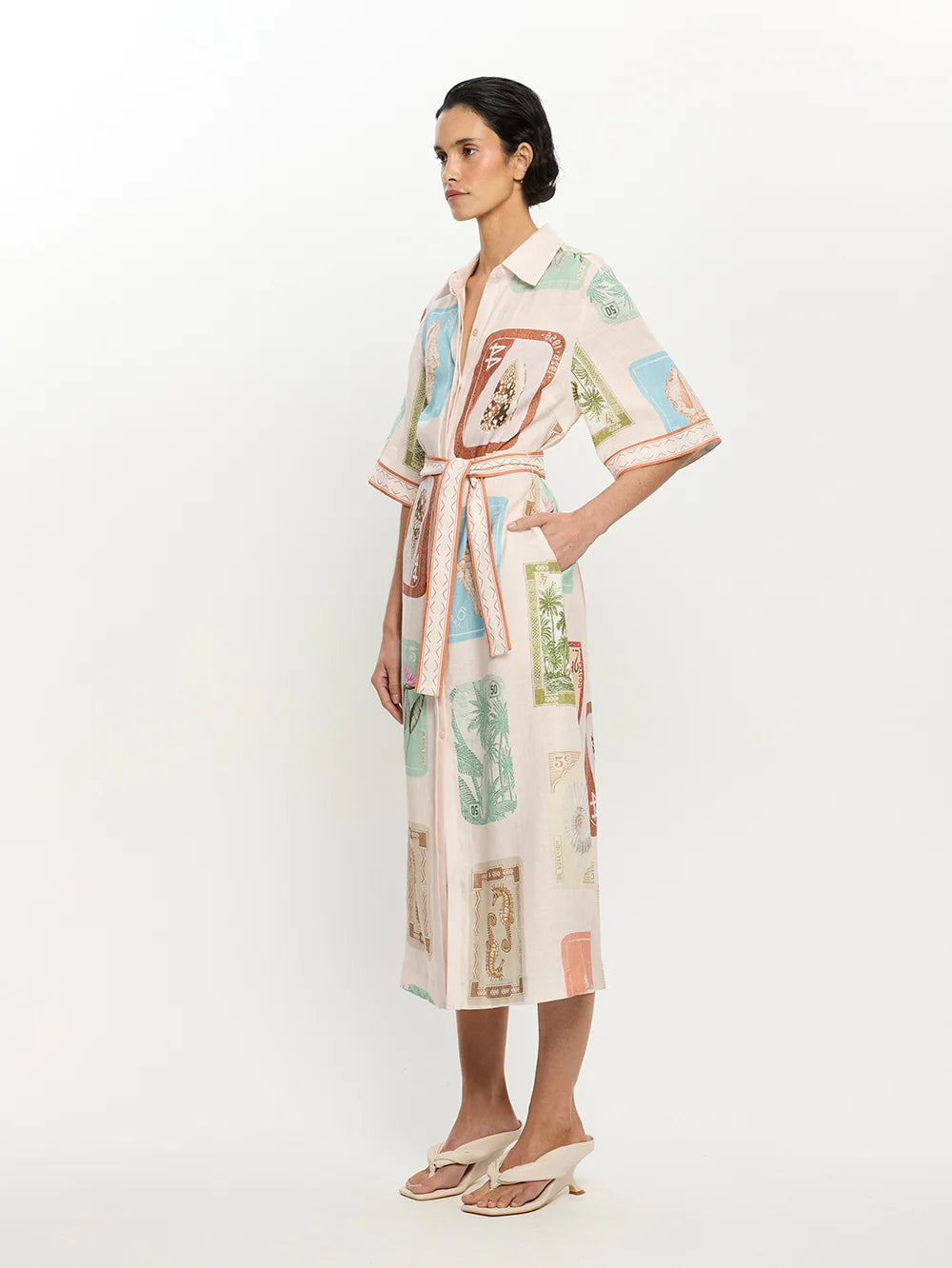 COASTLINE SHIRT DRESS