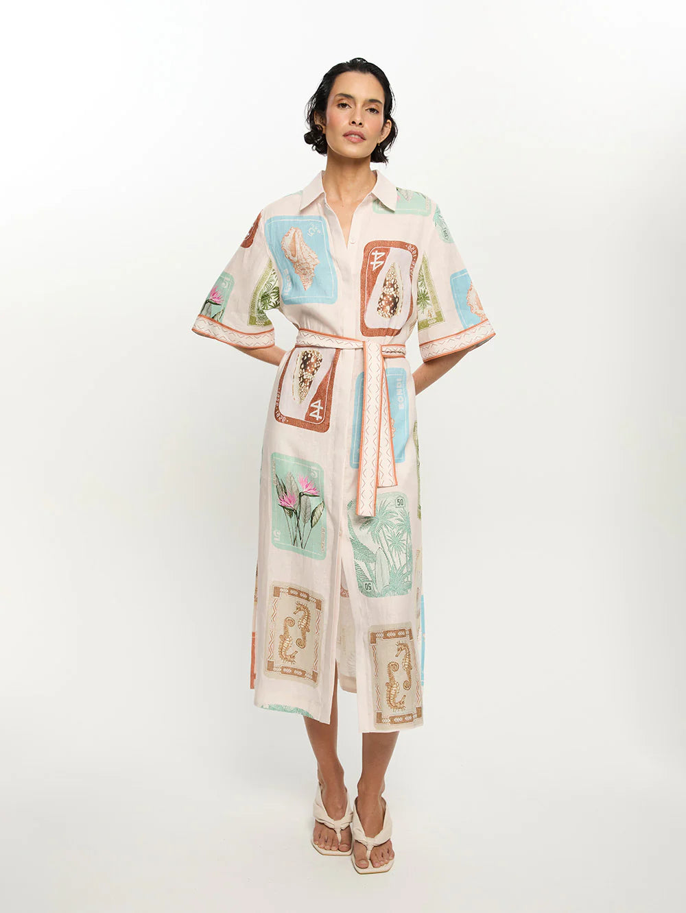 COASTLINE SHIRT DRESS