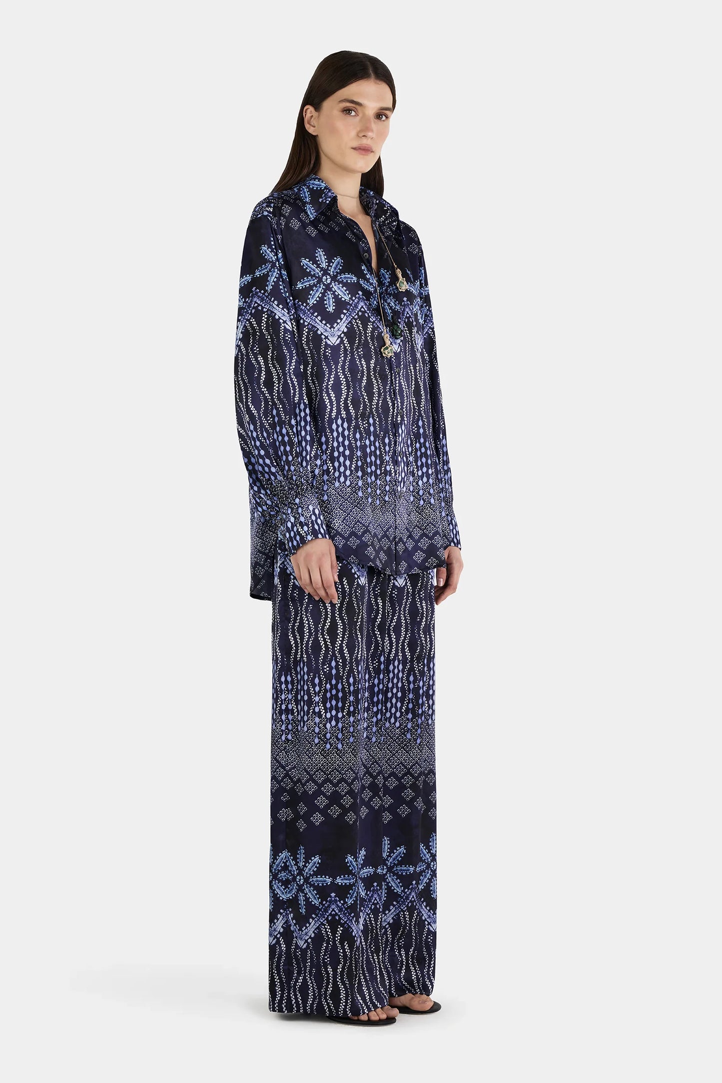 MALENE SHIRT - INDIGO DRIFT