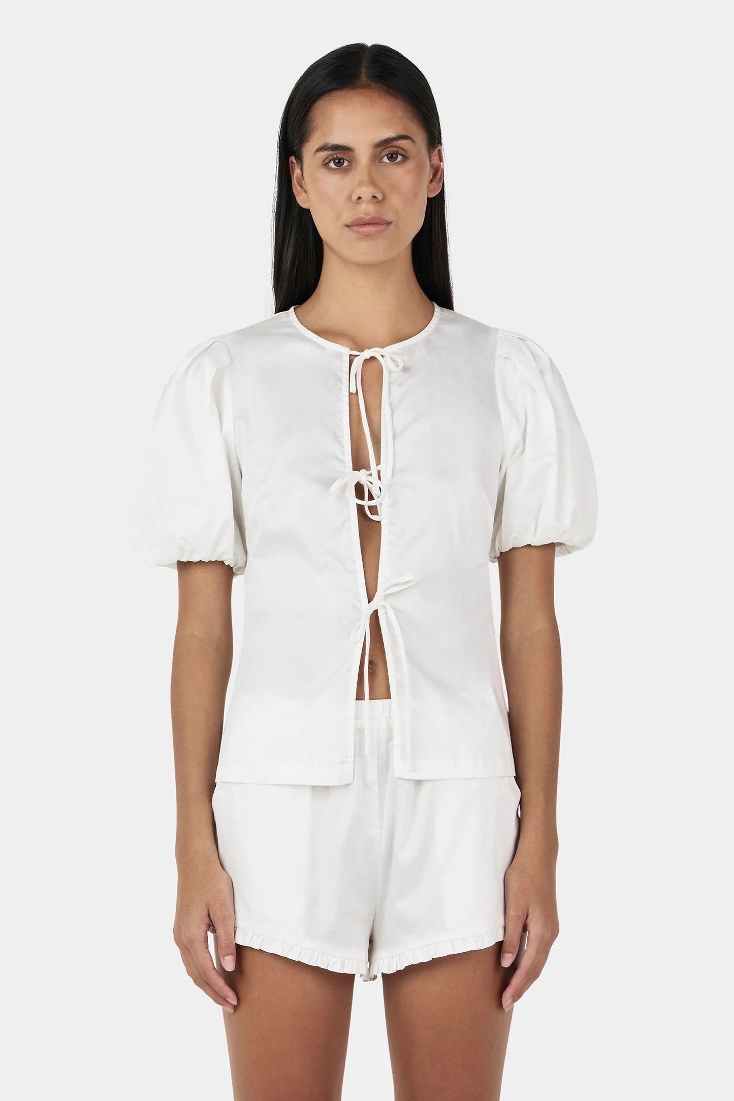 MARIELLE BLOUSE - IVORY