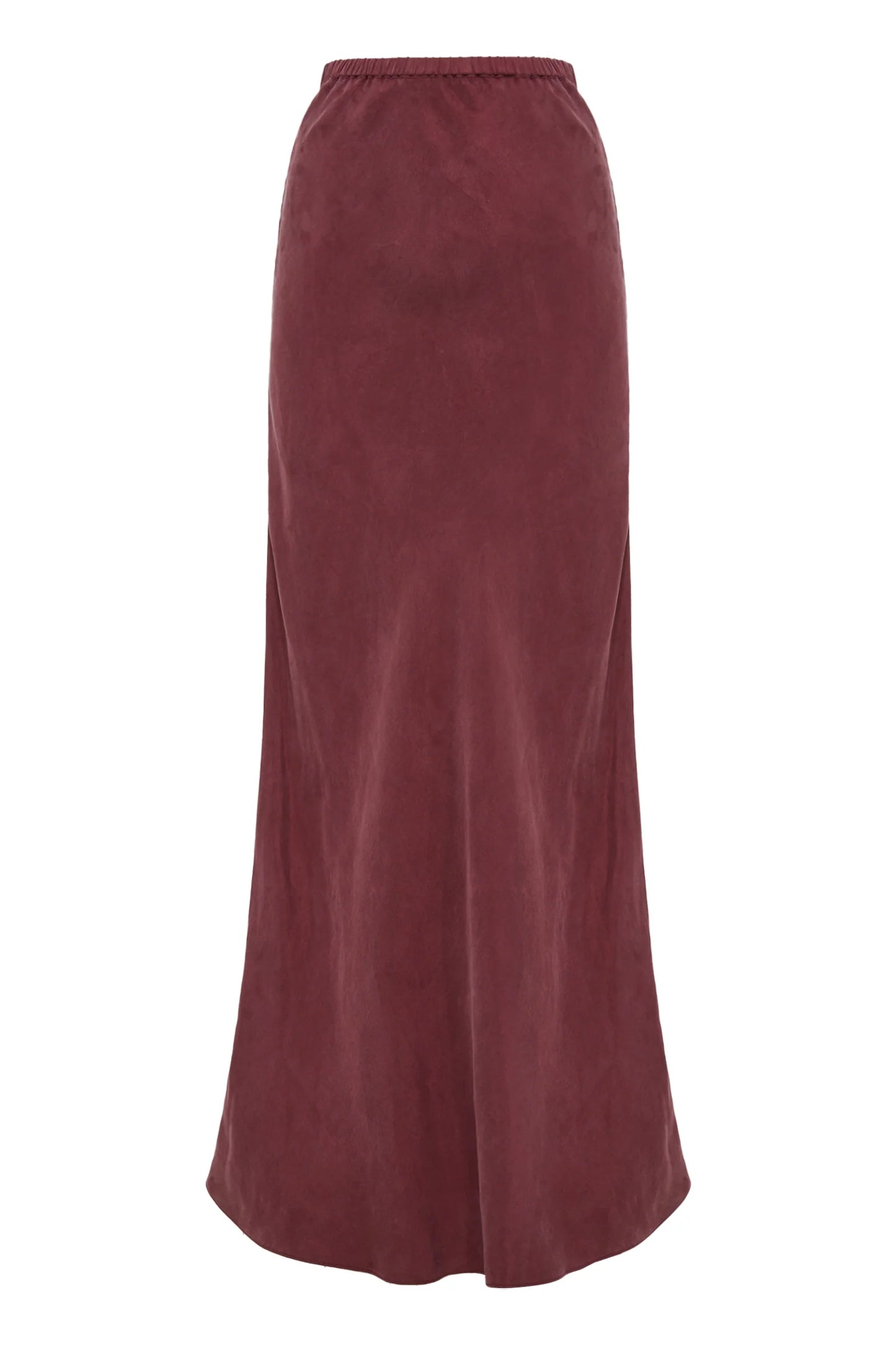 DEVIN TENCEL MAXI SKIRT - PLUM
