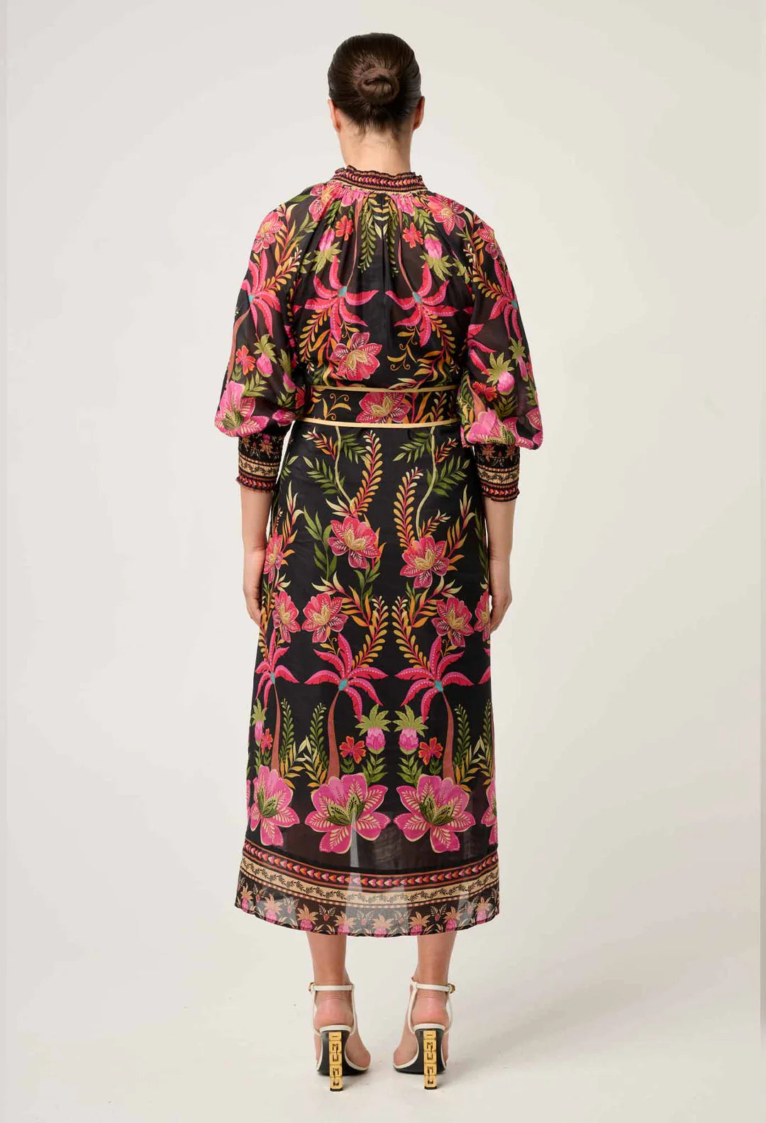 OW41905ANL-CARMEN SILK COTTON PLACEMENT PRINT MAXI DRESS-ANTHOS LOTUS
