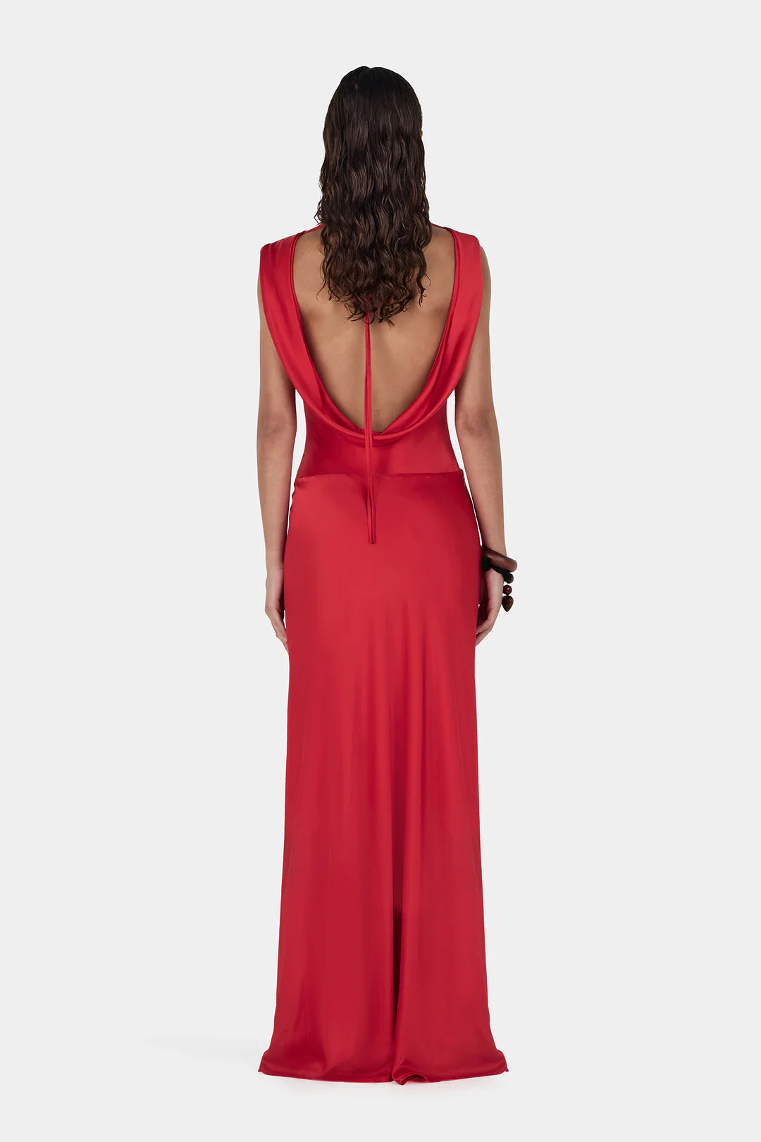 PEARL DRESS-RED