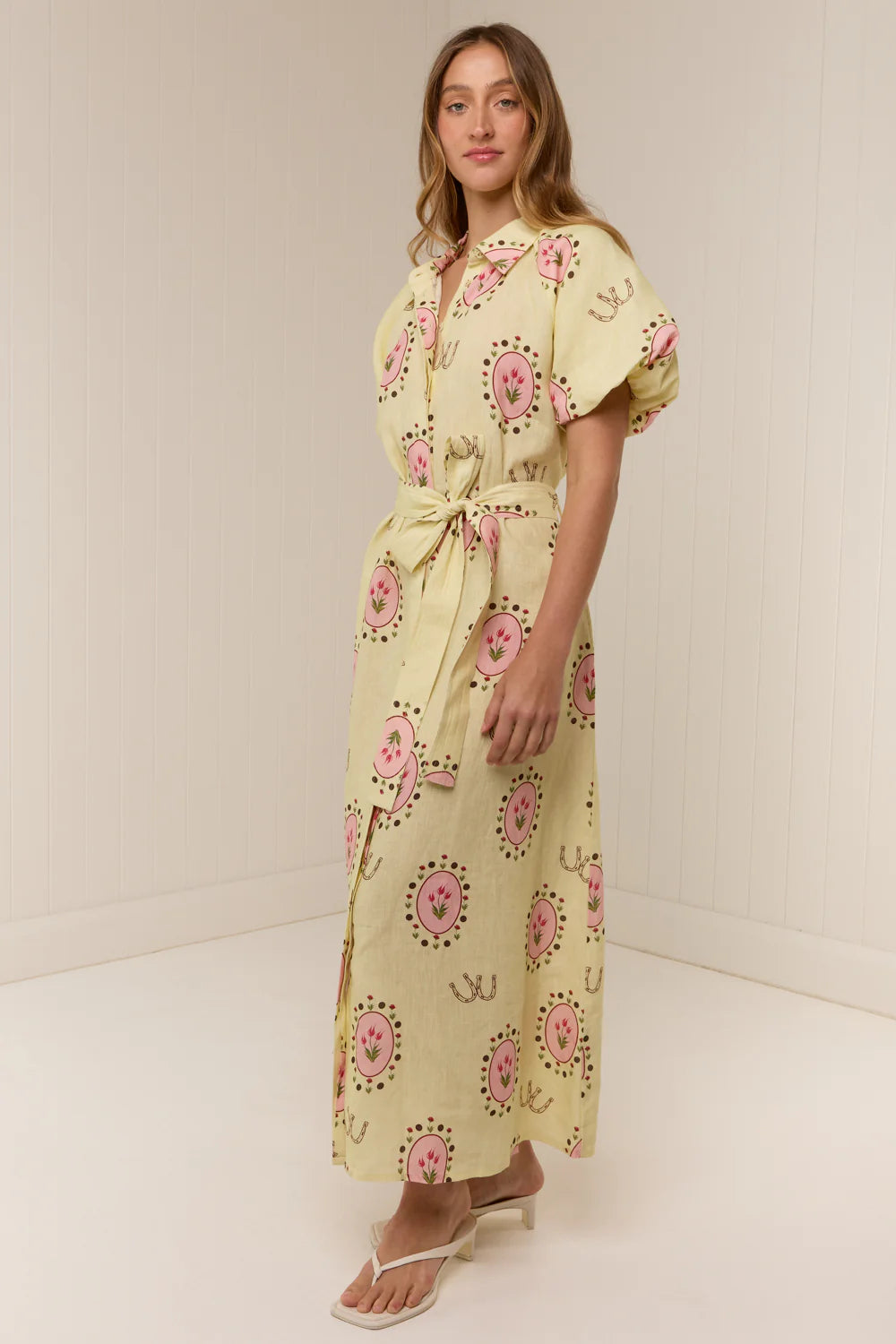 MARLA DRESS-SAVANNA TILE