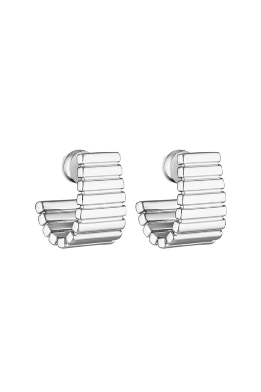 TURTLE EARRINGS - WHITE GOLD