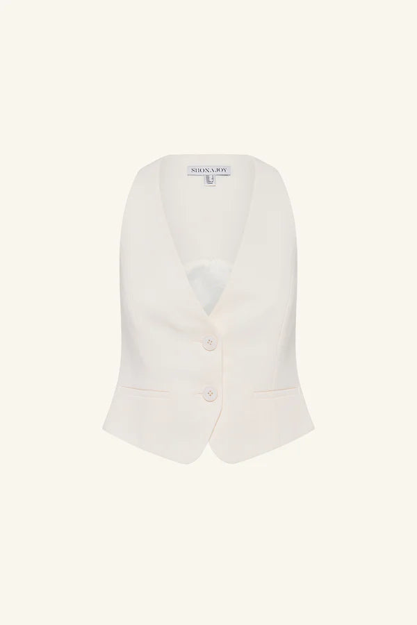AMURA VEST - CREAM